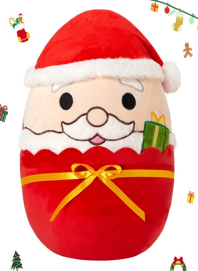 CozyWorld 2025 Christmas Santa Claus Stuffed Plushies Christmas Plush Pillow Stuffed Animals Soft Cozy Cuddle Toy Holiday Xmas Decor Gift for Boys Girls, 12" - Image 1